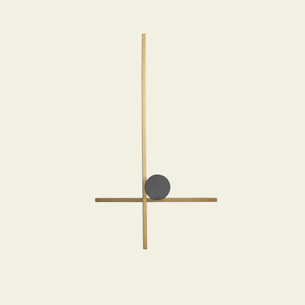 Coordinates 2 Brass Wall Lamp