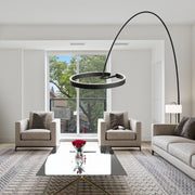 Copper Arc Elegance Floor Lamp