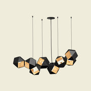 Geometric Noir Ensemble Pendant Light