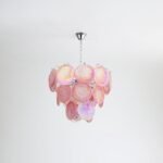 Modernist Handblown Murano Disc Chandelier - Image 5