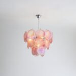 Modernist Handblown Murano Disc Chandelier - Image 6