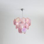 Modernist Handblown Murano Disc Chandelier - Image 7