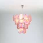 Modernist Handblown Murano Disc Chandelier - Image 9