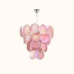 Modernist Handblown Murano Disc Chandelier - Image 13