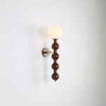 Beaded Wooden Wall Light - Image 10