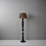 Original Wood Vintage Floor Lamp - Image 6