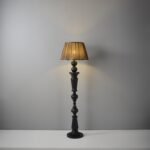 Original Wood Vintage Floor Lamp - Image 5