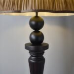 Original Wood Vintage Floor Lamp - Image 9