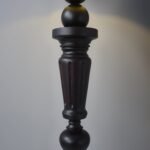 Original Wood Vintage Floor Lamp - Image 10
