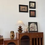 Original Wood Vintage Table Lamp - Image 4