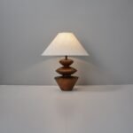 Original Wood Vintage Table Lamp - Image 7