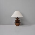 Original Wood Vintage Table Lamp - Image 5