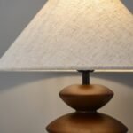 Original Wood Vintage Table Lamp - Image 8