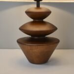 Original Wood Vintage Table Lamp - Image 9