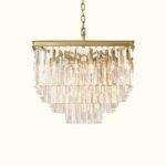 1920S Odeon Square Chandelier - Image 4