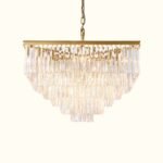 1920S Odeon Square Chandelier - Image 6