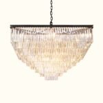 1920S Odeon Square Chandelier - Image 7