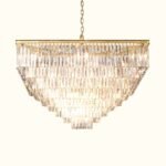 1920S Odeon Square Chandelier - Image 8