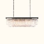 1920s Odeon Rectangular Chandelier - Image 7