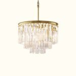1920s Odeon Round Chandelier - Image 9