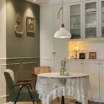 Walnut Rice Paper Pendant Light C - Image 3