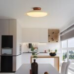 Cream UFO Ceiling Light - Image 2