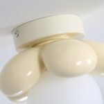 Cream Flower Ceiling Light - Image 10