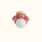 Cream Flower Ceiling Light - Image 13