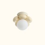 Cream Flower Ceiling Light - Image 14