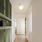 Cream Flower Ceiling Light - Image 3