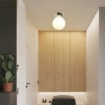 Cream Ball Ceiling Light - Image 2