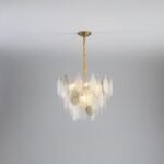 Autumn Leaf Glass Chandelier - Image 7