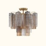 Addis 4 Light Semi Flush Mount - Image 7