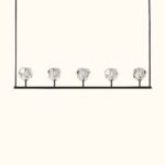 Boule De Cristal Clear Glass Linear Chandelier - Image 5