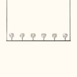 Boule De Cristal Clear Glass Linear Chandelier - Image 8