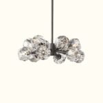 Boule De Cristal Clear Glass Round Chandelier