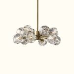 Boule De Cristal Clear Glass Round Chandelier - Image 8