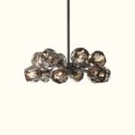 Boule De Cristal Clear Glass Round Chandelier - Image 9