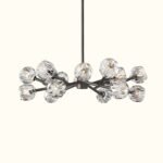 Boule De Cristal Clear Glass Round Chandelier - Image 11