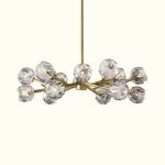 Boule De Cristal Clear Glass Round Chandelier - Image 12