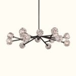Boule De Cristal Clear Glass Round Chandelier - Image 15