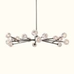 Boule De Cristal Clear Glass Round Chandelier - Image 18