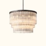 Cielo Three-Tier Round Chandelier - Image 4