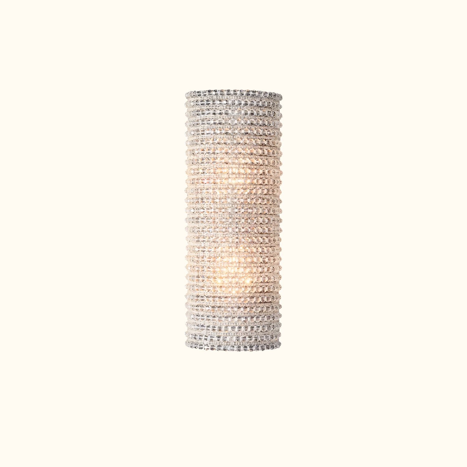 Crystal_Halo_Clear_Glass_Sconce_01 Crystal Halo Clear Glass Sconce - Image 1
