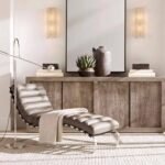 Crystal Halo Clear Glass Sconce - Image 2