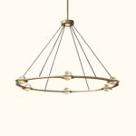 Éclatant Round Chandelier - Image 7