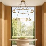 Éclatant Two-Tier Round Chandelier - Image 2