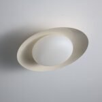 French Acrylic Round Ceiling Light - Image 8