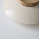 French Acrylic Round Ceiling Light - Image 9