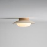 French Acrylic Round Ceiling Light - Image 12